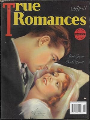 TRUE ROMANCES Special Edition; Classic Love Tales of the 1930's