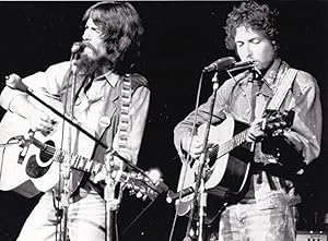 The Concert for Bangladesh (Original photograph of George Harrison and Bob Dylan from the 1972 film)