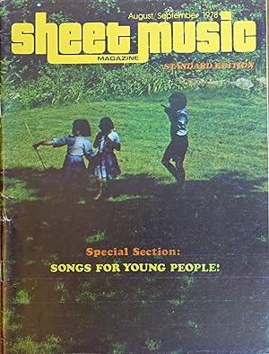 Sheet Music Magazine: August/September 1978 (Standard Edition)