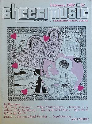 Sheet Music Magazine: February 1982 (Standard Piano/Guitar)