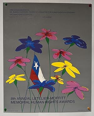 8th Annual Letelier - Moffitt Memorial Human Rights Awards (poster)