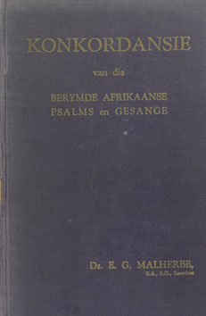 Konkordansie van die Berymde Afrikaans Psalms en Gesange