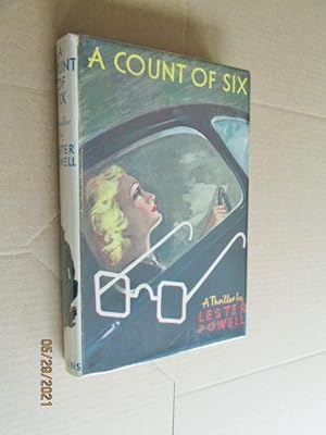A Count Of Six First Edition Hardback in Dustjacket