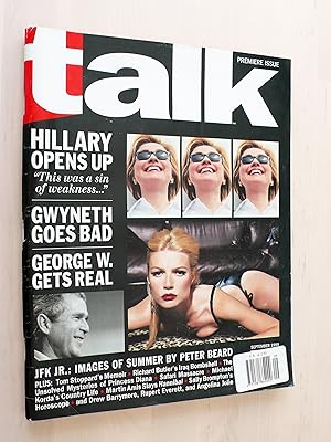 Talk Magazine Premiere issue / September 1999