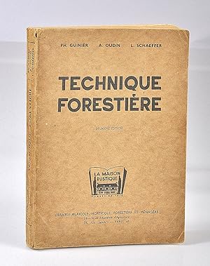 Technique Forestière - dédicace de Philibert Guinier