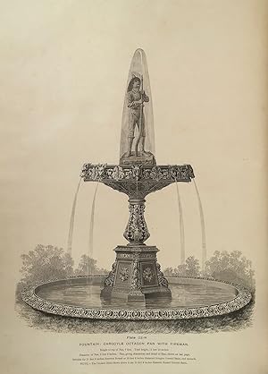 Catalogue "H," Illustrating Fountains, Ground Basins, Basin Rims, Jets, etc. manufactured by the ...