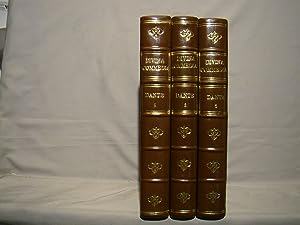The Divina Commedia. First Edition in English, 3 volumes, London 1802.
