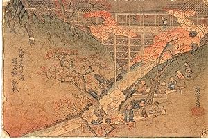 Antique Print-FAMOUS PLACES OF KYOTO-Utagawa-c. 1834