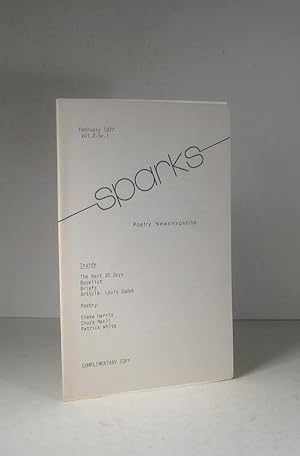 Sparks. Poetry Magazine. February 1977, vol. 2, no. 1