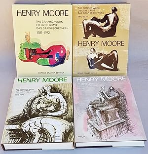 HENRY MOORE, Catalogue of Graphic Work. 1931 - 1984. 4 volumes