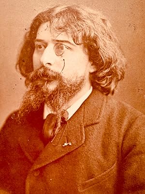 [Photographie] Portrait photographique de Alphonse Daudet