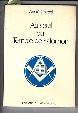 Au seuil du temple de Salomon