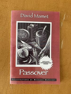 Passover - Advance Uncorrected Proof SIGNED