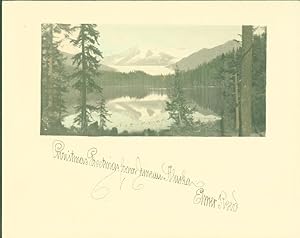 Christmas Greetings from Juneau Alaska (photograph Christmas card)