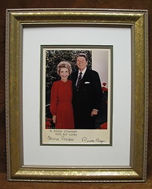 Photo of Nancy and Ronald Reagan - signed.