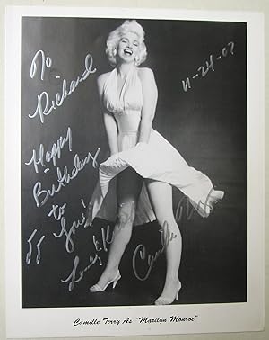 Camille Terry signed photo.