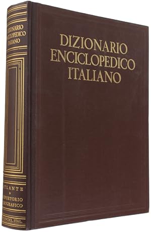 ATLANTE E REPERTORIO GEOGRAFICO. Appendice autonoma del "Dizionario Enciclopedico italiano".: