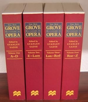 The New Grove Dictionary Of Opera, 4 Volume Set