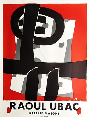 RAOUL UBAC. (Affiche d'exposition / exhibition poster).