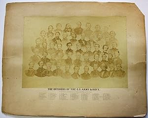 THE OFFICERS OF THE C.S. ARMY & NAVY. PHOTOGRAPHED AND PUBLISHED BY C.F. MAY, 519 8TH AVENUE, NEW...
