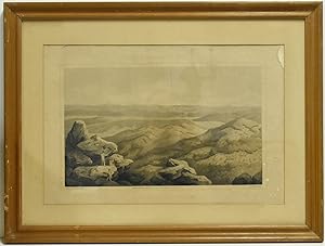 [PRINT] ALBUM OF VIRGINIA. VIEW FROM THE PEAK OF OTTER