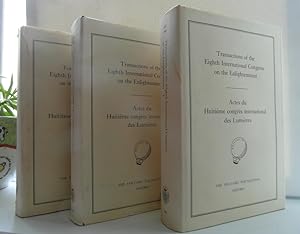 Transactions of the Eighth International Congress on the Enlightenment / Actes du Huitieme congre...