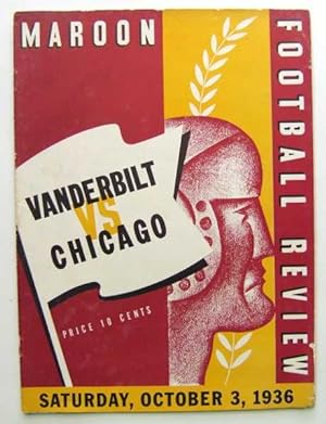 Vanderbilt vs. Chicago (Football Program, October 3, 1936)