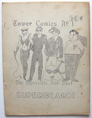 Tower Comics, No. 1: The Impossible Five Meet Superbeard! (Mimeo 'zine / Underground Comic, March...