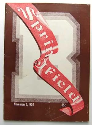 Bruin Athletic News: Brown vs. Springfield Official Program (Football Program, November 6th, 1954)