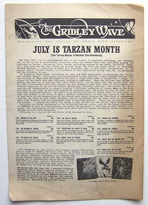 The Gridley Wave: Contacting The Worlds of Edgar Rice Burroughs #10 ('zine. June 1963)