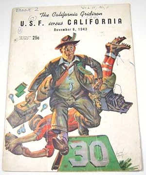 The California Gridiron: U.S.F. vs. California, November 6, 1943 (Football Program)