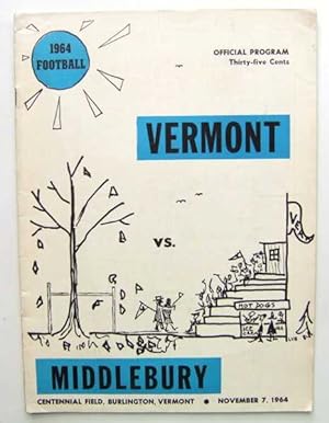 Vermont vs. Middlebury (Football Program, November 7th, 1964)
