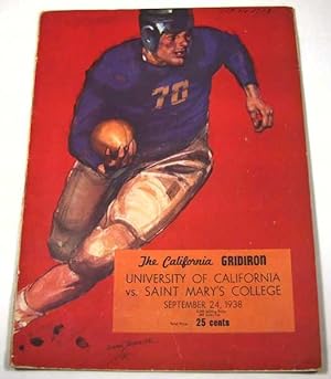 The California Gridiron: University of California vs. Saint Mary's College (September 24th, 1938)