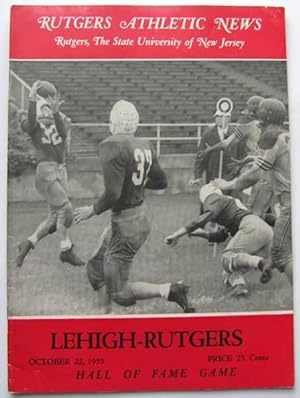 Rutgers Athletic News (Vol. 86, No. 2. October 22, 1955)