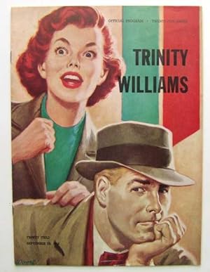 Trinity College vs. Williams (Football Program, September 29th, 1956)