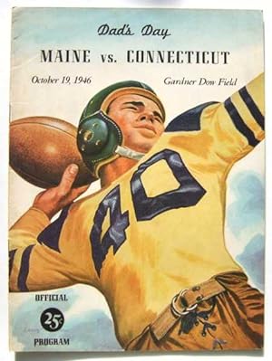 Maine vs. Connecticut (Football Program, October 19, 1946)