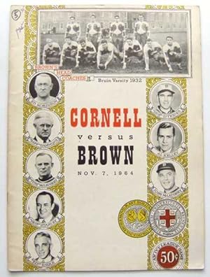 Cornell vs. Brown (Football Program, November 7th, 1964)
