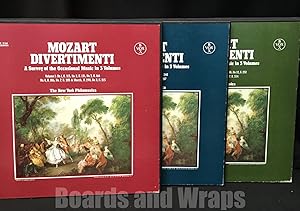 Divertimenti A Survey of the Occasional Music in 3 Volumes