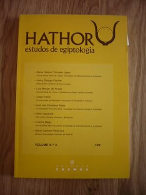 Hathor estudos de egiptologia - Volume N°3