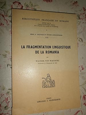 La fragmentation linguistique de la Romana