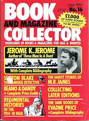 Book and Magazine Collector : No 16 June 1985