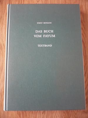 Das Buch Vom Fayum: Zum Religiosen Eigenverstandnis Einer Agyptischen Landschaft (Agyptologische ...