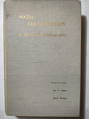 Social Stratification, a Research Bibliography