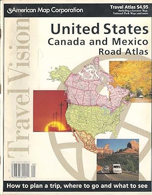 United States, Canada and Mexico Road Atlas