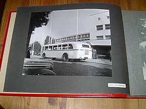 Original-Fotoalbum der Lichtbildwerkstatt Hehmke-Winterer in Düsseldorf mit dem Titel "Bereisung ...