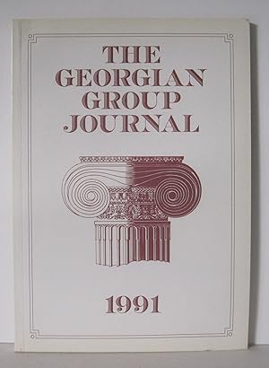 The Georgian Group Journal, Volume I, 1991.