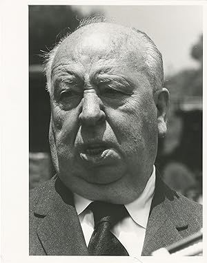 Original photograph of Alfred Hitchcock, circa 1970s