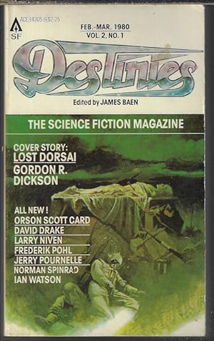 DESTINIES The Science Fiction Magazine: Vol. 2, No. 1; February, Feb. - March, Mar. 1980 ("Lost D...