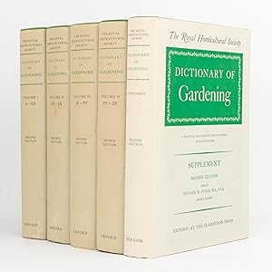 The Royal Horticultural Society Dictionary of Gardening. A Practical and Scientific Encyclopaedia...