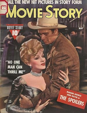 Movie Story Magazine May 1942 Marlene Dietrich, John Wayne
